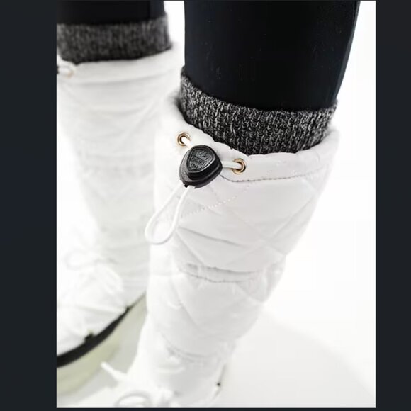 NEW PAJAR Gravita Waterproof High Pull On Boots IN white for women 1225 10m5 - Picture 8 of 10